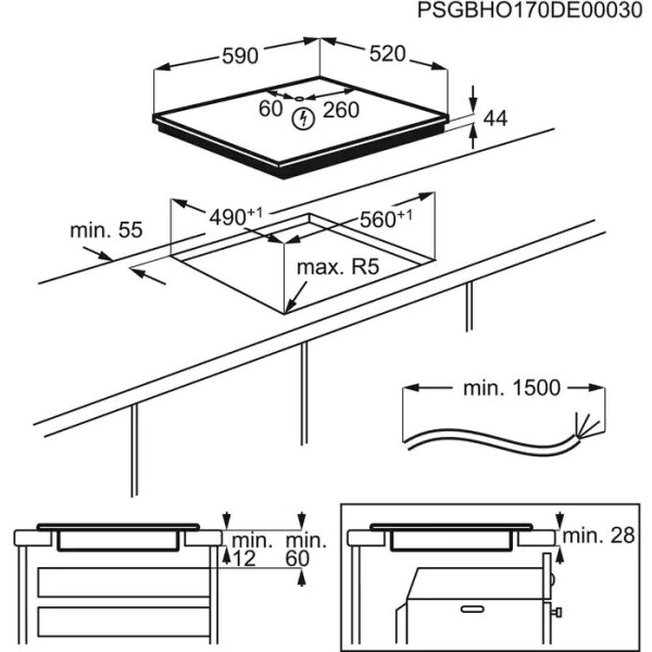 Варочная панель AEG IKE64441FB