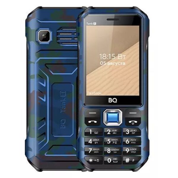 

Сотовые телефоны BQ-MOBILE, Мобильный телефон BQ BQ-2824 Tank T (синий)