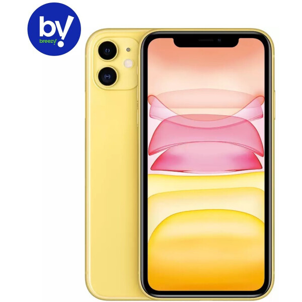 

Смартфоны APPLE, Смартфон Б/У (грейд B) APPLE iPhone 11 64GB Yellow (2BMWLW2)
