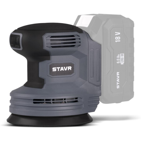 Эксцентриковая шлифмашина STAVR SOS 18-125V