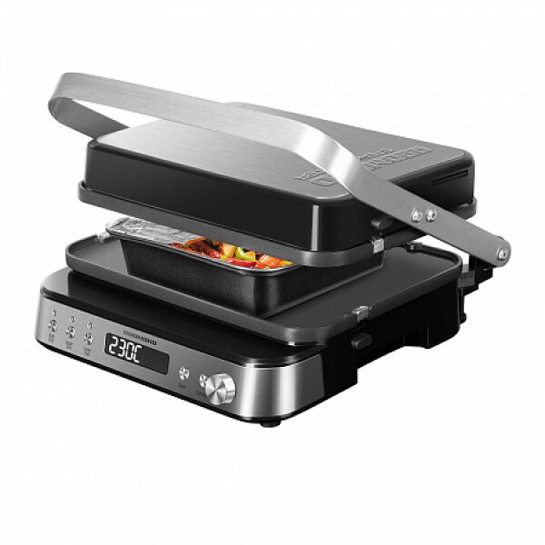 Гриль РЕДМОНД SteakMaster RGM-M819D (серебро) Гриль РЕДМОНД SteakMaster RGM-M819D (серебро)