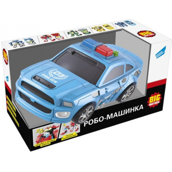 

Игры, игрушки BIG MOTORS, Машинка-трансформер Big Motors D622-H044A