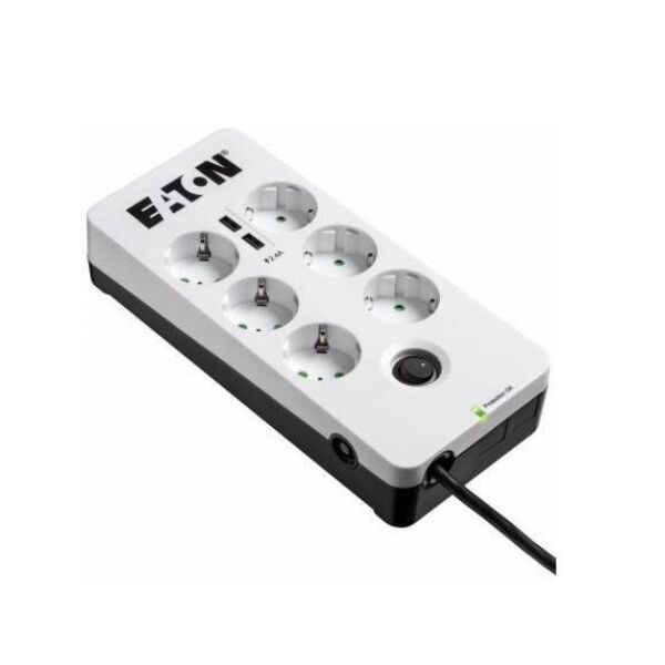 

Сетевые фильтры Eaton, Сетевой фильтр Eaton Protection Box 6 USB DIN (PB6UD)