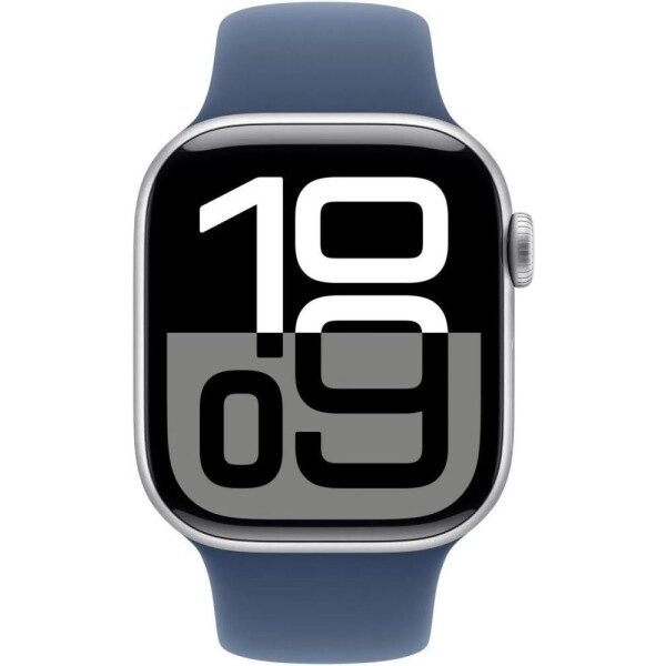 Смарт-часы Apple Watch Series 10 GPS 42mm Silver Case Denim Sport Band S/M A2997 (MWWA3LW/A) Смарт-часы Apple Watch Series 10 GPS 42mm Silver Case Denim Sport Band S/M A2997 (MWWA3LW/A)