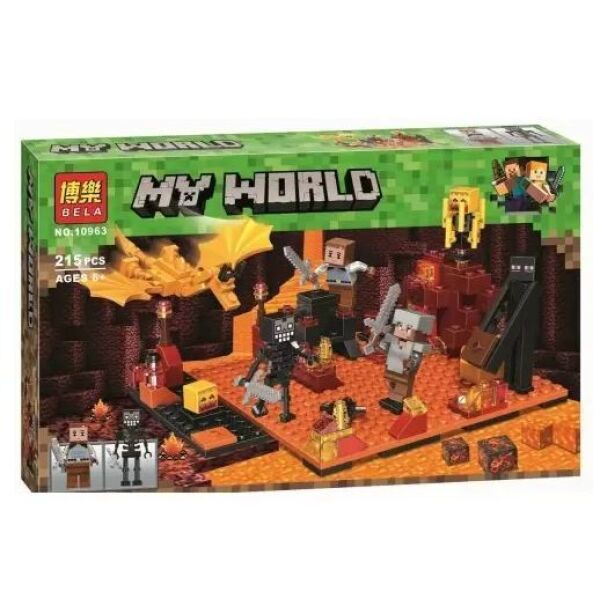 

Игры, игрушки Bela, Конструктор Bela Нападение на шахтеров 10963