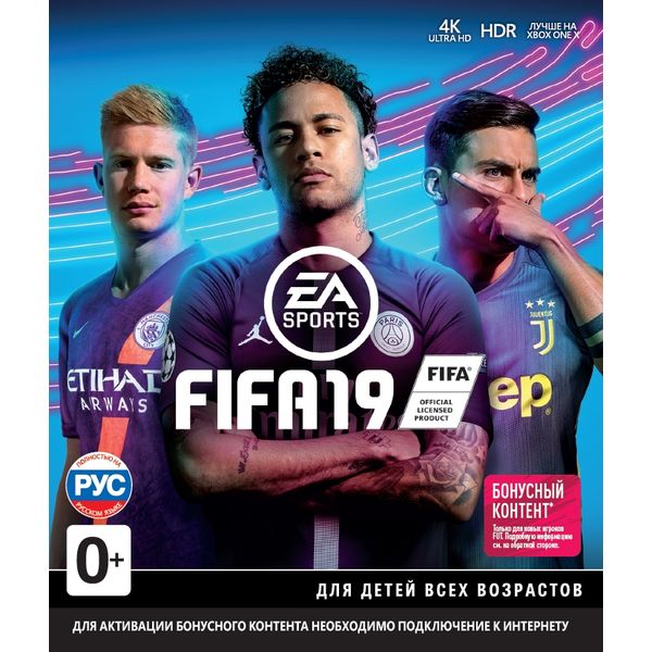 

Игровые диски Игра FIFA 19 для Xbox One, Игра FIFA 19 для Xbox One