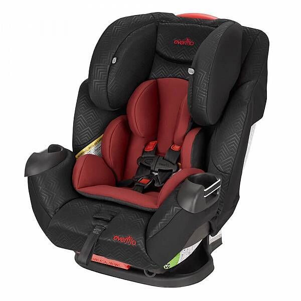 

Детские автокресла EVENFLO, Автокресло EVENFLO Symphony LX (черный/красный)