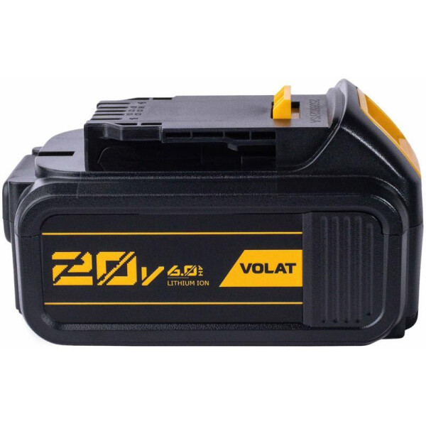 Аккумуляторная батарея VOLAT для DeWalt 20.0V 6.0Ah (Li-ion) DEW-DCB200