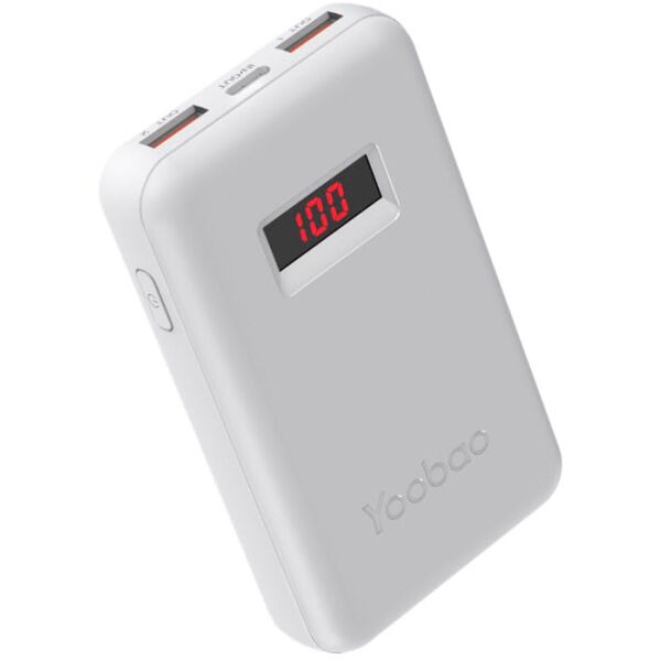 

Аккумуляторы для сотовых телефонов Yoobao, Портативное зарядное устройство Yoobao PD10 (белый)
