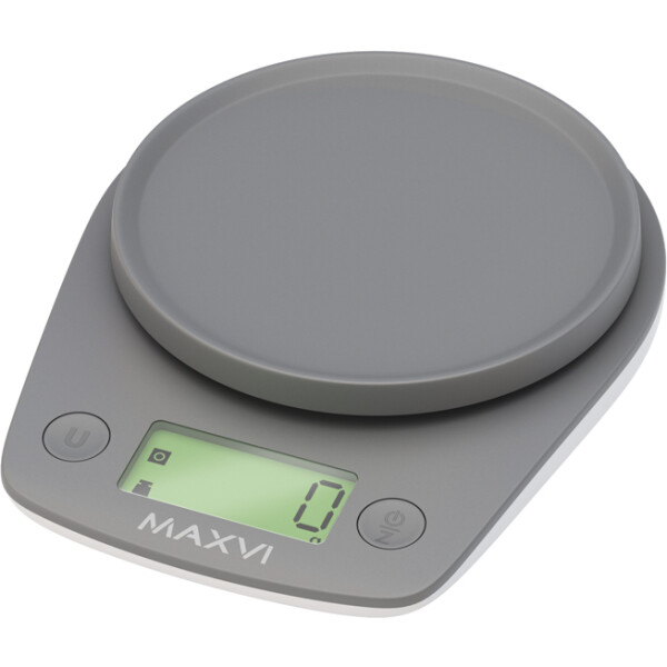 Кухонные весы Maxvi KS102P (серый)