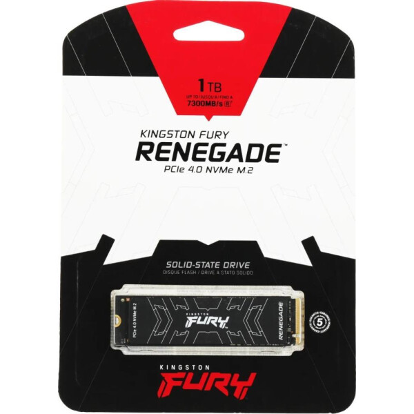SSD Kingston Fury Renegade G5 1TB SFYR2S/1T0 SSD Kingston Fury Renegade G5 1TB SFYR2S/1T0