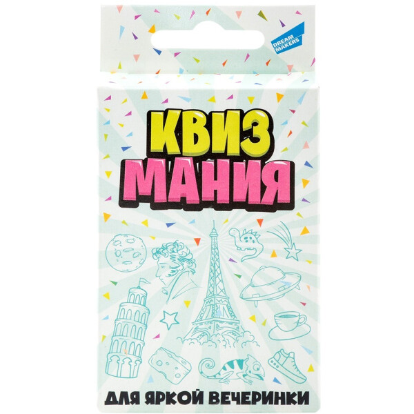 Настольная игра Dream Makers Квизмания.Cards 2412C