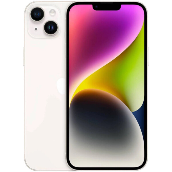 Смартфон Apple iPhone 14 128Gb SIM+eSIM восстановленный Rostock Грейд A (белый)