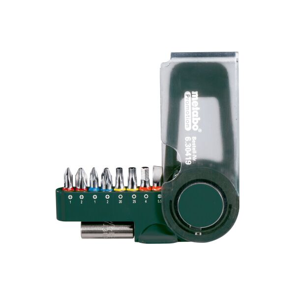 

Оснастка для инструмента Metabo, Набор бит Metabo 630419000 (9 предметов)