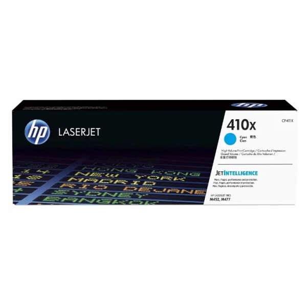 

Расходные материалы для принтеров HP, Катридж HP 410X (CF411X) для HP LaserJet Pro M452, M477
