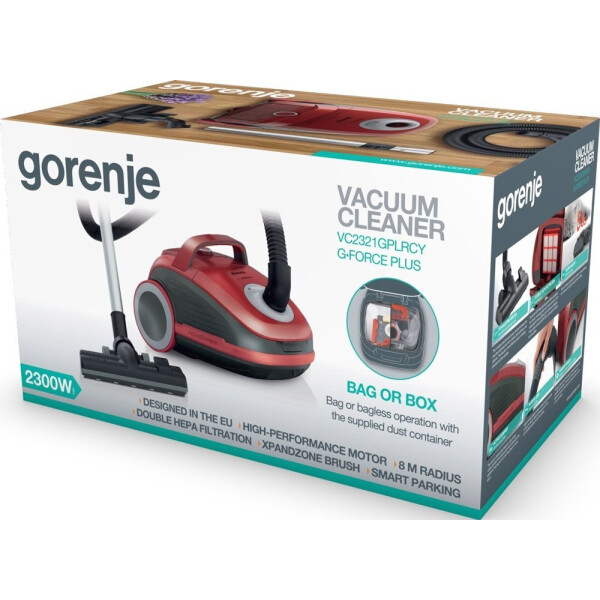 Пылесос Gorenje VC2321GPLRCY Пылесос Gorenje VC2321GPLRCY