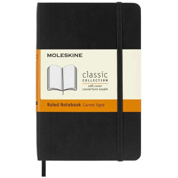 Блокнот Moleskine Classic Soft Pocket QP611 (черный) Блокнот Moleskine Classic Soft Pocket QP611 (черный)