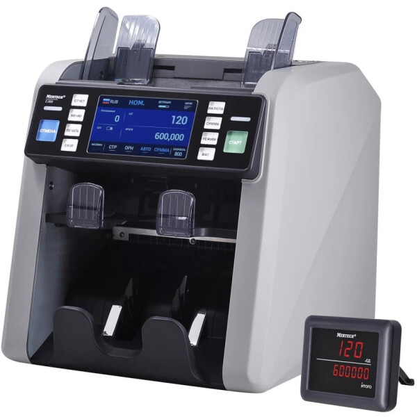Счетчик банкнот Mertech C-200 Double CIS Touch screen 5533