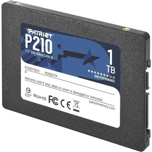 SSD Patriot P210 P210S1TB25 1ТБ SSD Patriot P210 P210S1TB25 1ТБ