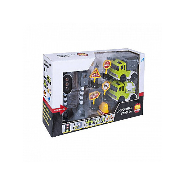 

Игры, игрушки BIG MOTORS, Дорожная служба Big Motors MY9102D