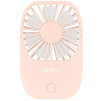 Вентилятор портативный Rombica FLOW Handy Fan lV Rose (R2D2-063)