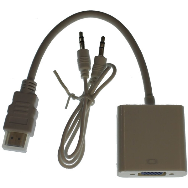 

Кабели для TV и AV REXANT, Переходник REXANT HDMI - VGA + стерео 3,5 мм R17-6936