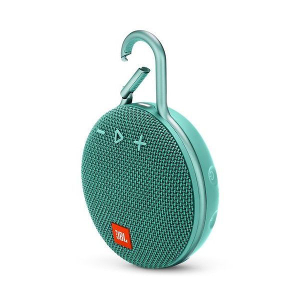 

Беспроводные акустические системы JBL, Беспроводная колонка JBL CLIP3 (бирюзовый)