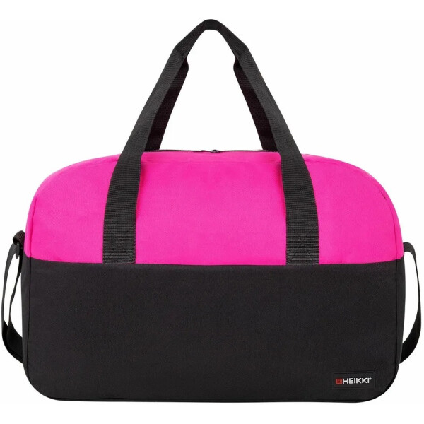 Сумка спортивная Heikki Base 272621 (30x44x17) черная/фуксия Сумка спортивная Heikki Base 272621 (30x44x17) черная/фуксия