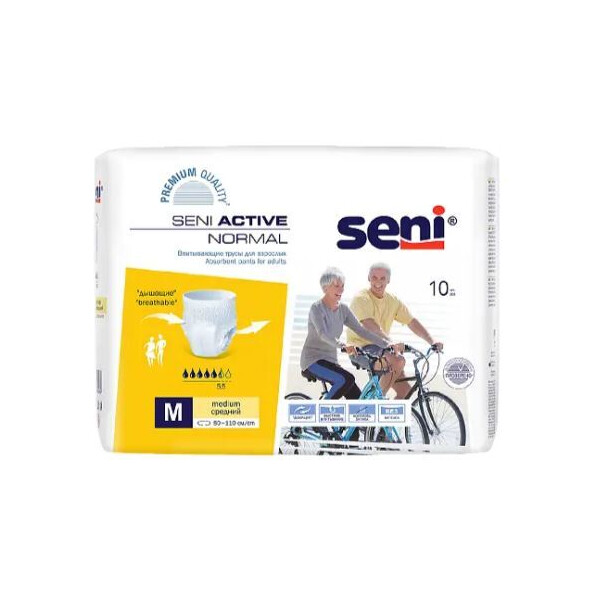 Трусы-подгузники для взрослых Seni Active Normal M (10 шт)