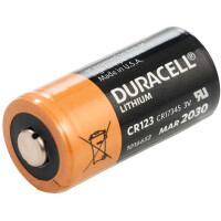 Батарейка DURACELL Lithium CR123A BP Батарейка DURACELL Lithium CR123A BP