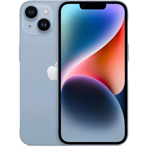 Смартфон Apple iPhone 14 128Gb SIM+eSIM восстановленный Rostock Грейд A (синий)