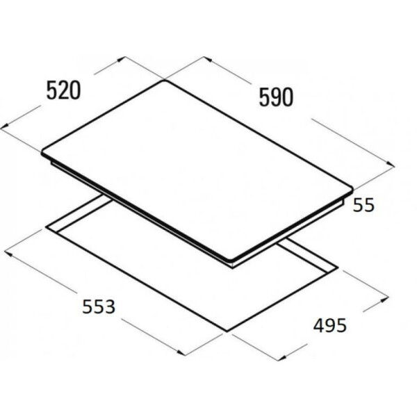 Индукционная варочная поверхность SCHTOFF I60H06 Black Индукционная варочная поверхность SCHTOFF I60H06 Black