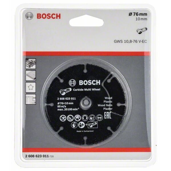 

Оснастка для инструмента BOSCH, Отрезной диск Bosch 2608623011