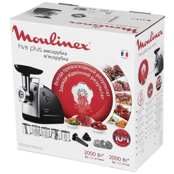 Мясорубка Moulinex HV8 ME683832 Мясорубка Moulinex HV8 ME683832