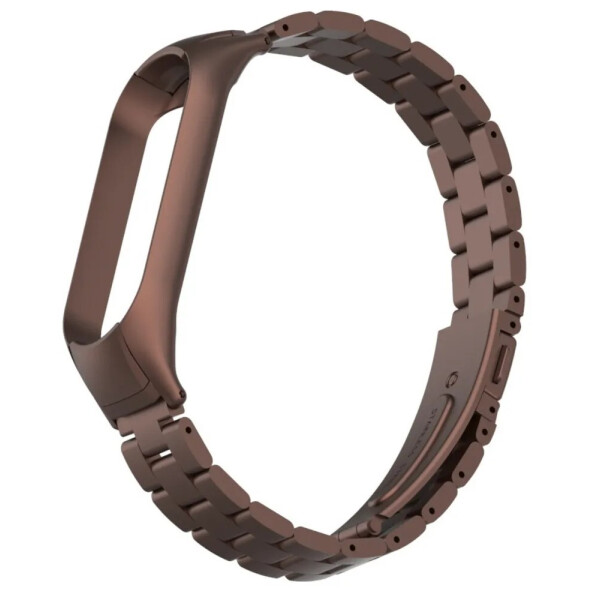 Ремешок Bingo Stainless для Xiaomi Mi Band 5 Коричневый Ремешок Bingo Stainless для Xiaomi Mi Band 5 Коричневый