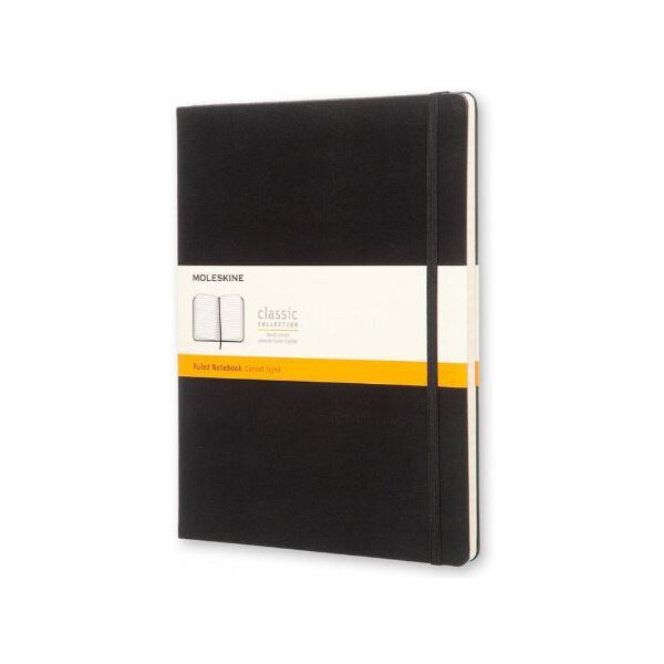 Блокнот Moleskine Classic Soft XLarge QP621 (черный)