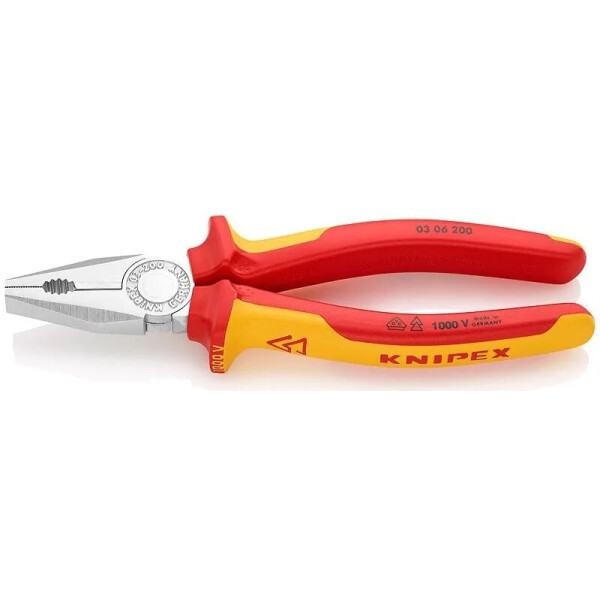 Плоскогубцы комбинированные KNIPEX 03 06 200