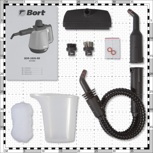 Пароочиститель Bort BDR-2800-RR (93410969) Пароочиститель Bort BDR-2800-RR (93410969)