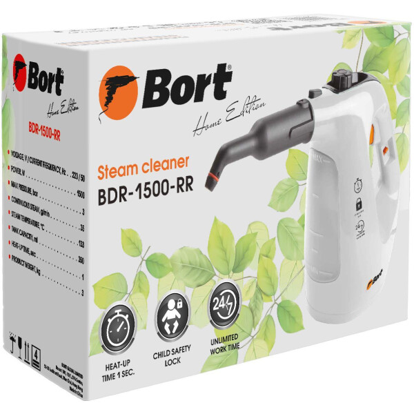Пароочиститель Bort BDR-1500-RR (93410747) Пароочиститель Bort BDR-1500-RR (93410747)