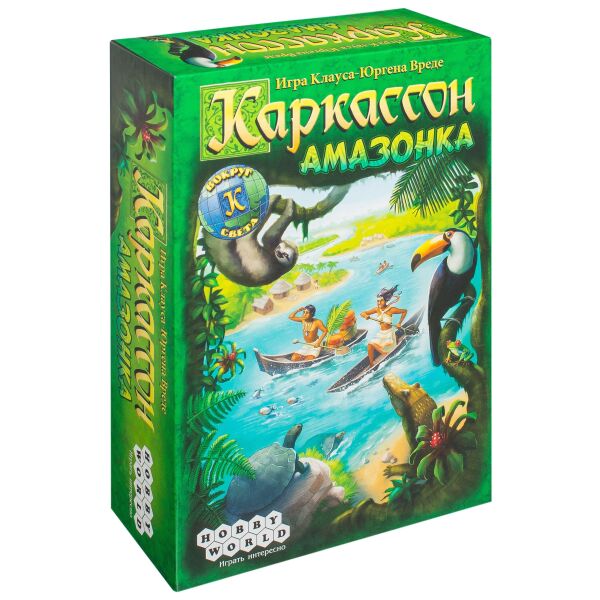 

Игры, игрушки Мир Хобби, Настольная игра Hobby World Каркассон. Амазонка