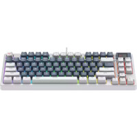 Клавиатура Havit Gamenote KB884L RGB (белый, Content Red) Клавиатура Havit Gamenote KB884L RGB (белый, Content Red)