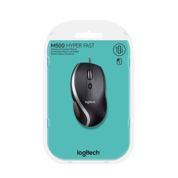 Мышь LOGITECH M500 Corded Mouse (L910-003726) Мышь LOGITECH M500 Corded Mouse (L910-003726)
