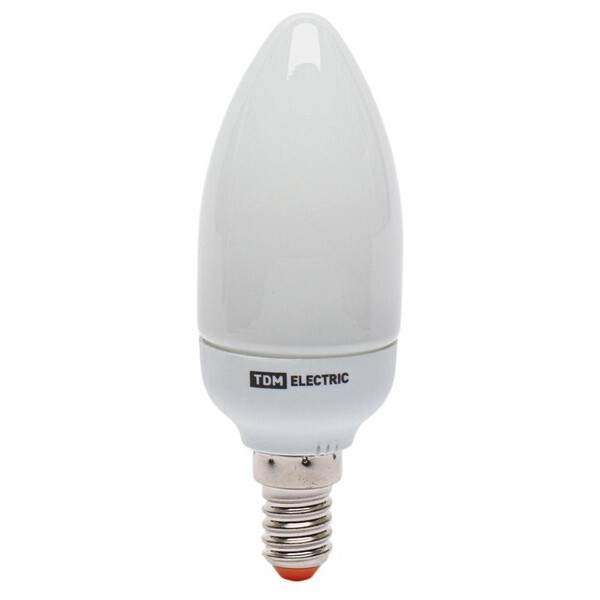 Лампочка TDM Electric КЛЛ-СW-9 Вт-2700 К–Е14 SQ0323-0117