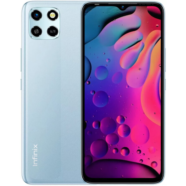 

Смартфоны Infinix, Смартфон Infinix Smart 6 HD 2GB/32GB (голубой)