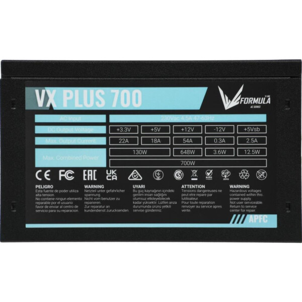 Блок питания Formula VX Plus 700 Блок питания Formula VX Plus 700