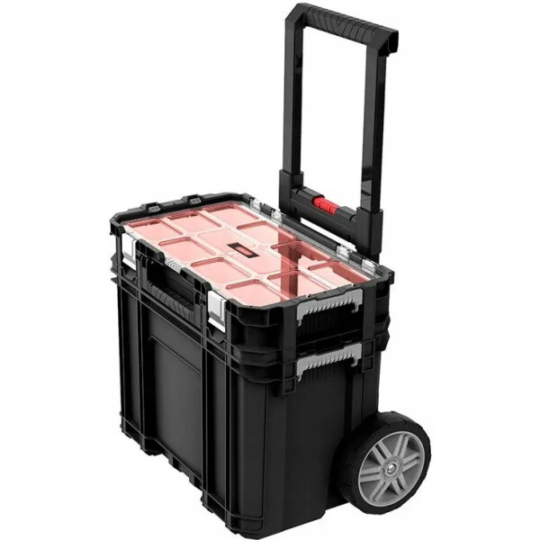 Ящик для инструментов пластиковый на колёсах Keter Connect Cart+ORG 17205661