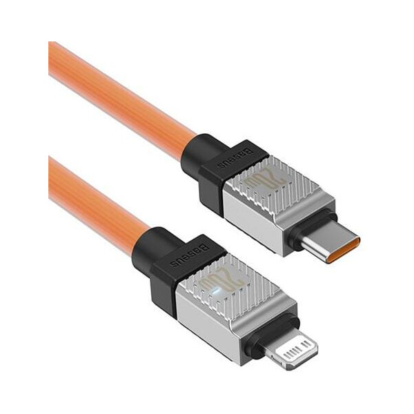 Кабель Baseus CoolPlay Series Fast Charging Cable Type-C to Lightning 20W CAKW000007 (1, оранжевый)