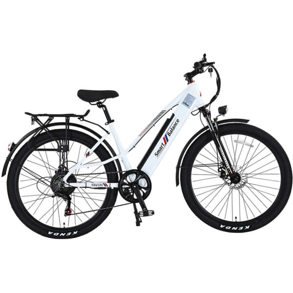Электровелосипед Smart Balance City Lite 2025 (белый)