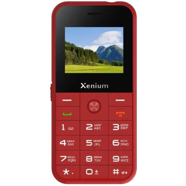 Кнопочный телефон Xenium X718 (красный) Кнопочный телефон Xenium X718 (красный)