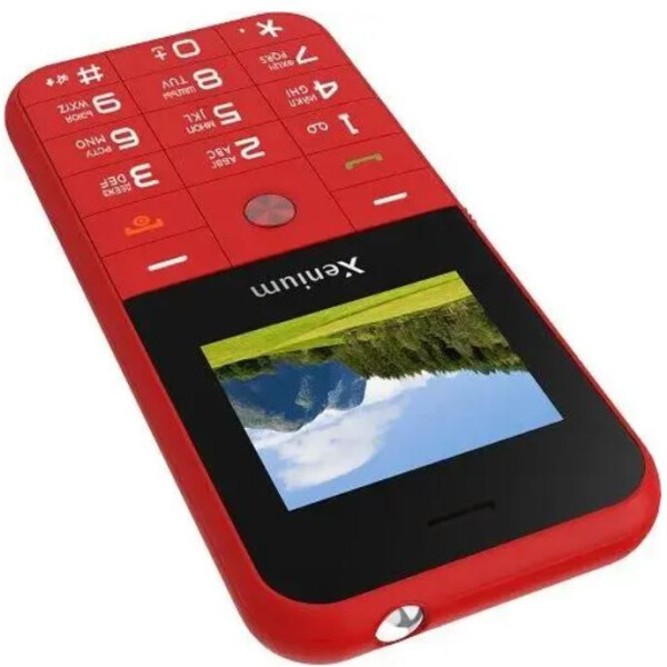 Кнопочный телефон Xenium X718 (красный) Кнопочный телефон Xenium X718 (красный)